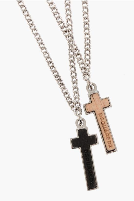  디스퀘어드2 네크리스 NEM0259 37200001 F001 Silver - DSQUARED2