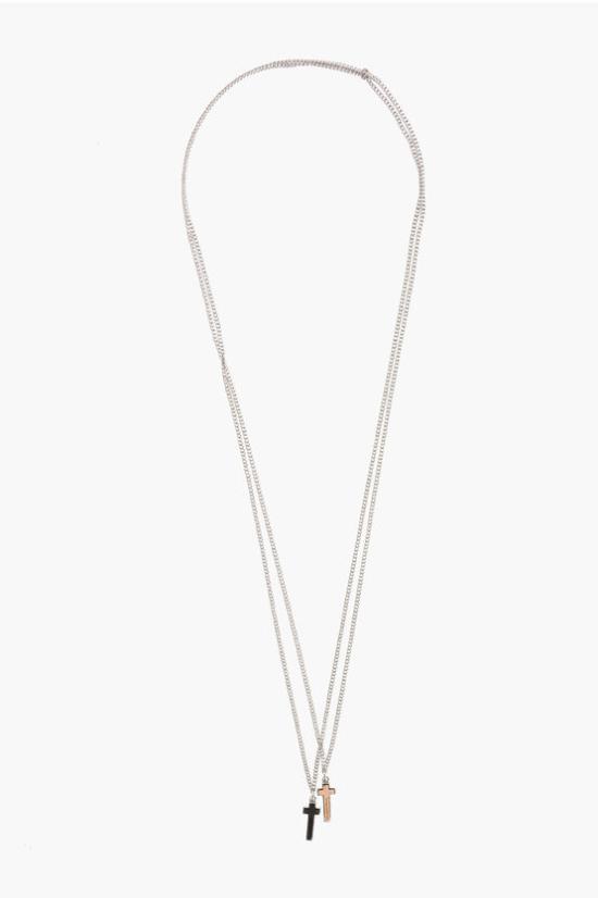  디스퀘어드2 네크리스 NEM0259 37200001 F001 Silver