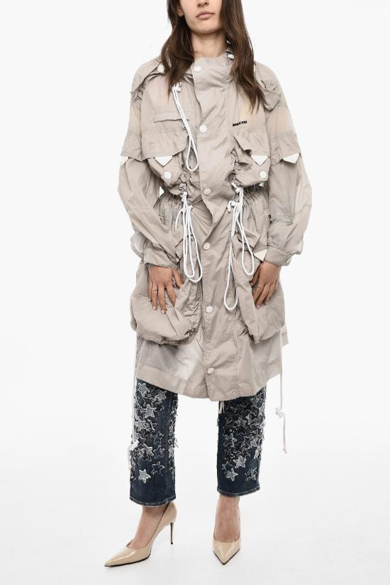  디스퀘어드2 코트 S72AA0503 S78076 101 Gray