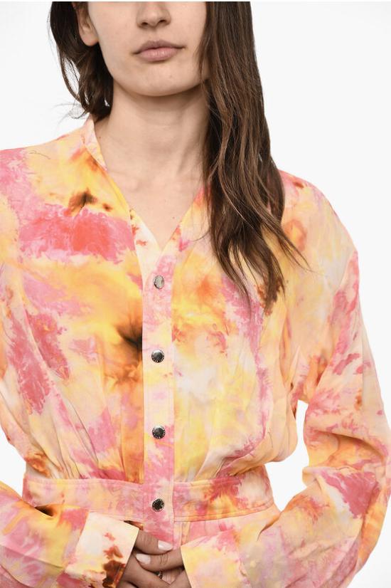  디스퀘어드2 숏 원피스 S75CV0485 S54458 001S Yellow - DSQUARED2