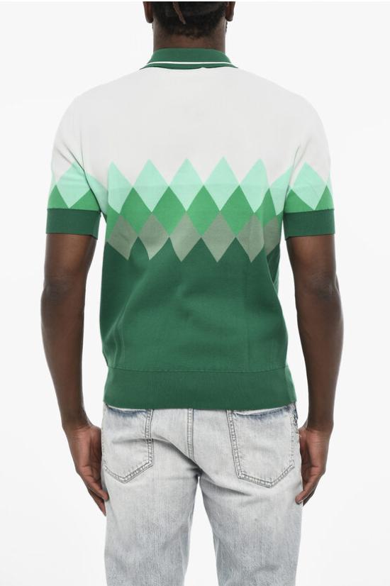  디스퀘어드2 폴로 티셔츠 S71HA1264 D13002 961 Green - DSQUARED2