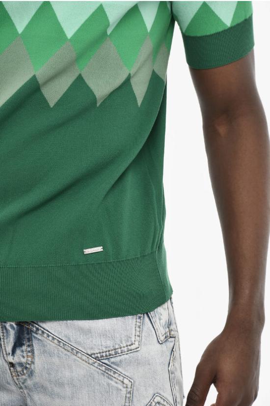  디스퀘어드2 폴로 티셔츠 S71HA1264 D13002 961 Green - DSQUARED2