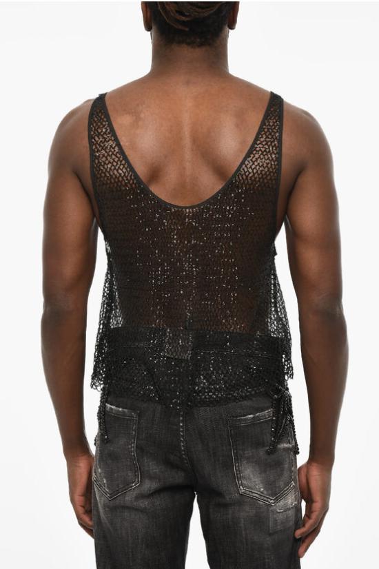  디스퀘어드2 민소매 티셔츠 S1771NC0193 STJ209 900 Black - DSQUARED2