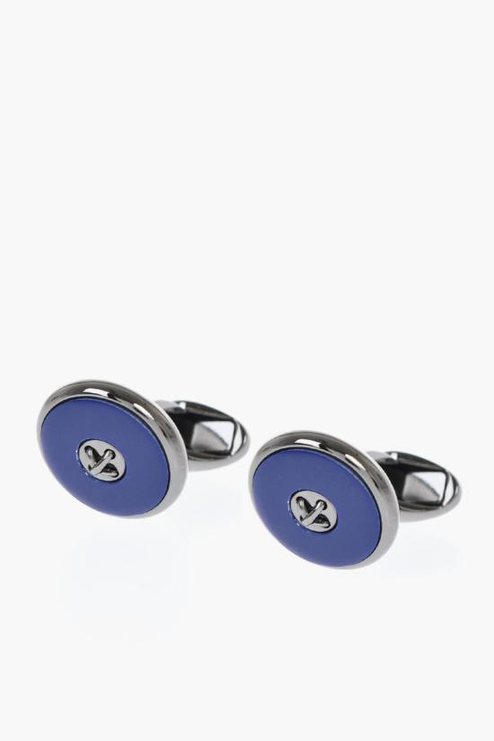  꼬르넬리아니 커프스 링크/타이 홀더 81TG30 8120539 001 Blue