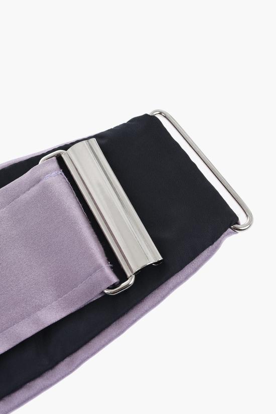  꼬르넬리아니 패브릭 벨트 81U307 8120310 077 Violet - CORNELIANI