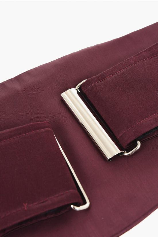  꼬르넬리아니 패브릭 벨트 79HFNN 7220609 044 Burgundy - CORNELIANI
