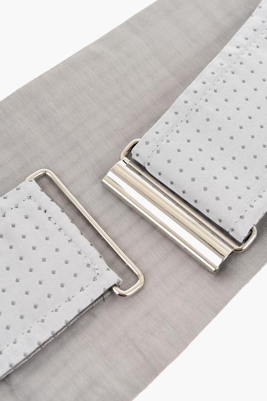  꼬르넬리아니 패브릭 벨트 79UNNN 7220732 080 Gray - CORNELIANI