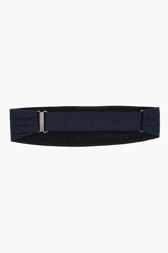  꼬르넬리아니 패브릭 벨트 83HFG7 9120495 002 Blue - CORNELIANI