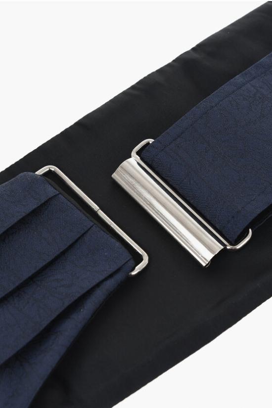  꼬르넬리아니 패브릭 벨트 83HFG7 9120495 002 Blue - CORNELIANI