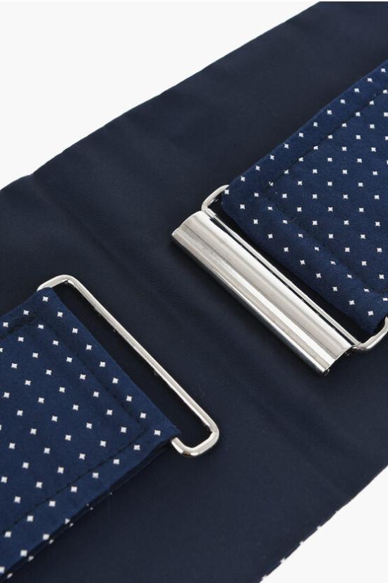  꼬르넬리아니 패브릭 벨트 79HFNN 7220609 002N Blue - CORNELIANI