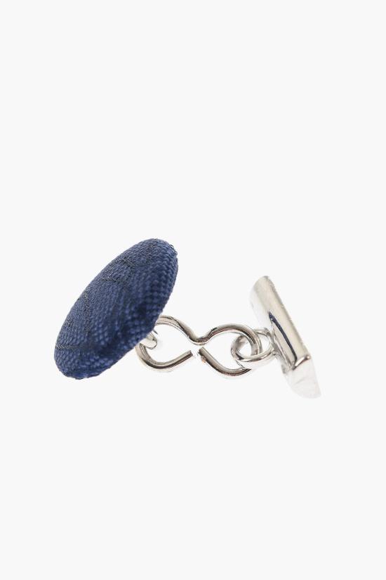  꼬르넬리아니 커프스 링크/타이 홀더 83HG11 9120545 001 Blue - CORNELIANI