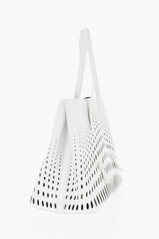  알라이아 토트백 AA1S06732CA238010 White - ALAIA