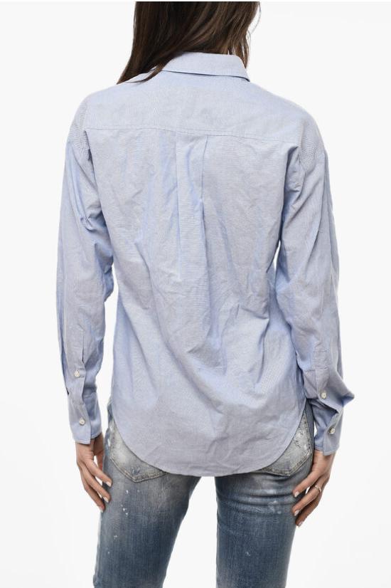  디스퀘어드2 블라우스 S75DL0737 S47420 482 Light blue - DSQUARED2