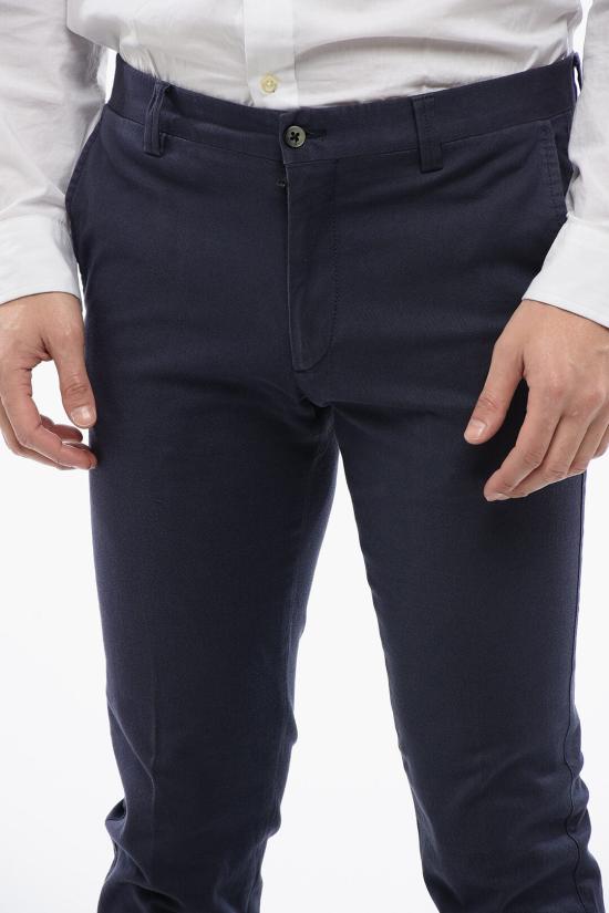  꼬르넬리아니 치노 팬츠 814508 8113506 001 Blue - CORNELIANI