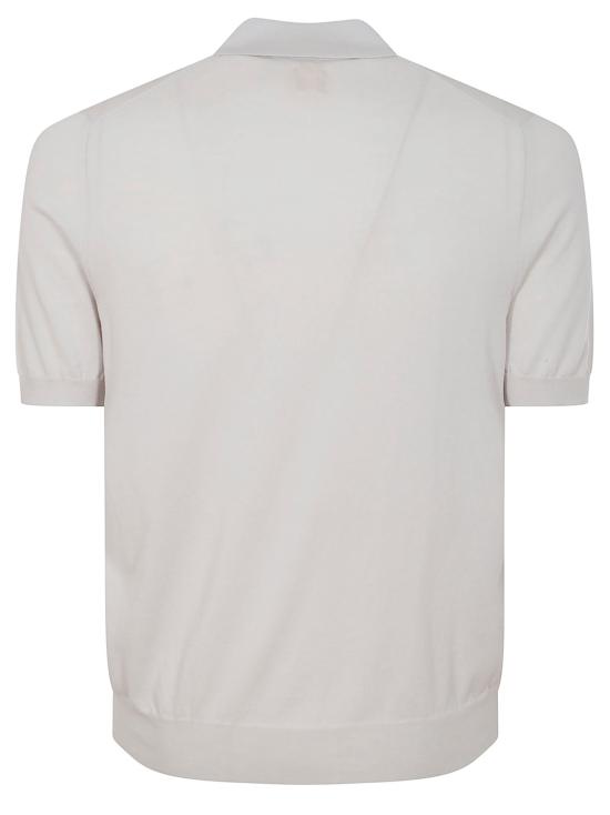 25SS 힌더스트리 폴로 티셔츠 HMA002S070032 GESSO - HINDUSTRIE