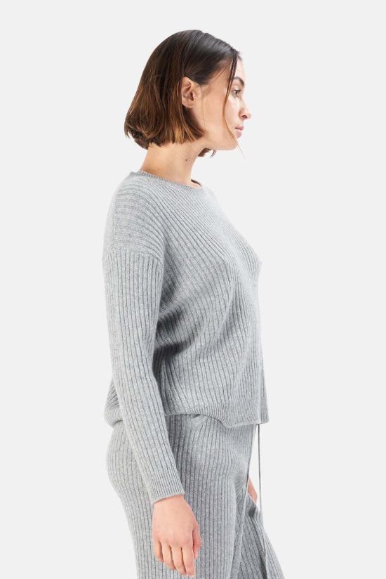  더 타일 클럽 스웨터 BC19004 GRAY - THE TILE CLUB
