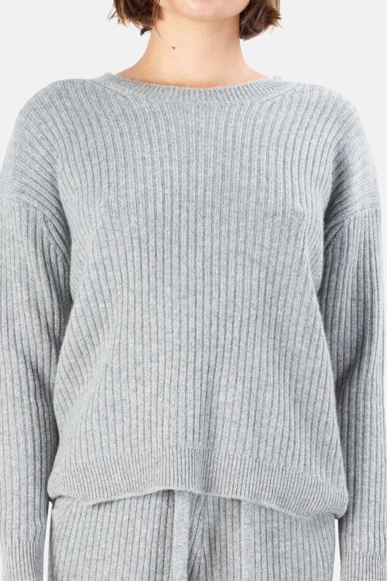  더 타일 클럽 스웨터 BC19004 GRAY - THE TILE CLUB