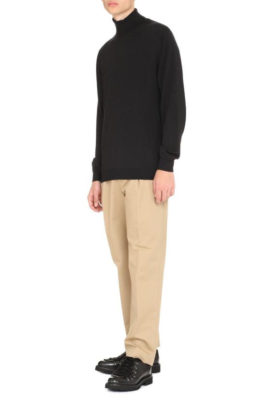  디 알파벳 터틀넥 TCDVU2101RMERICASH 8010 Black - THE ALPHABET