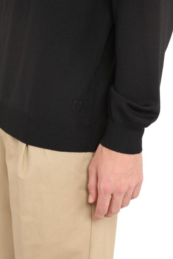  디 알파벳 터틀넥 TCDVU2101RMERICASH 8010 Black - THE ALPHABET