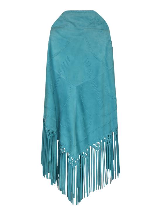 25SS 시모네타 머플러/스카프 S05SF19S10 441 Turquoise - SIMONETTA