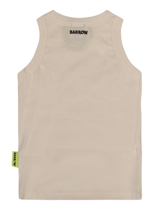 25SS [키즈] 바로우 탑 S5BKJGTA202 002 White - BARROW