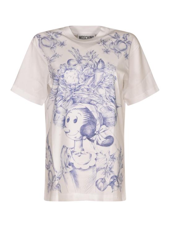 25SS 모스키노 반팔 티셔츠 A0715 0441 3002