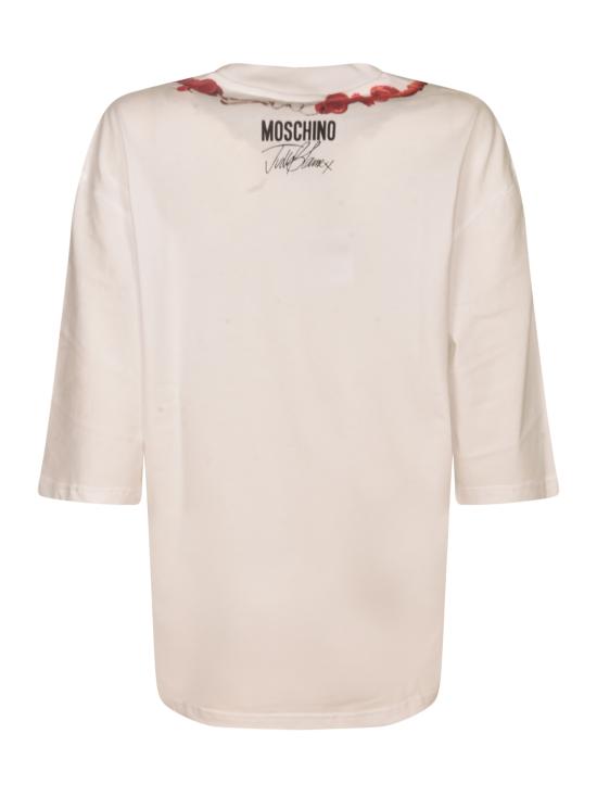 25SS 모스키노 반팔 티셔츠 A0718 0440 1001 - MOSCHINO