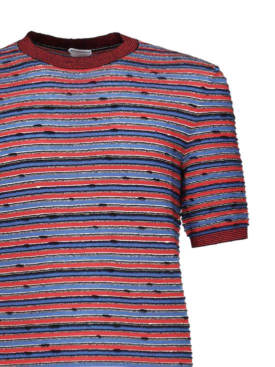 26SS 보테가베네타 반팔 티셔츠 811528 V4WU04510 RED blue - BOTTEGA VENETA