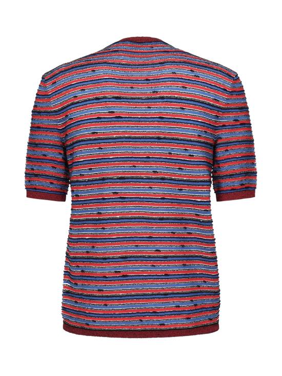 26SS 보테가베네타 반팔 티셔츠 811528 V4WU04510 RED blue - BOTTEGA VENETA