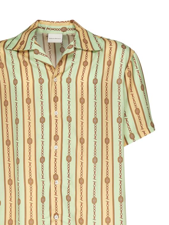 25SS 드롤드무슈 반팔 셔츠 SH204VI016 LGN LIGHT GREen orange - DROLE DE MONSIEUR