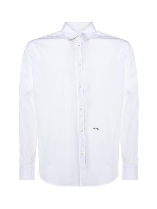 25FW 디스퀘어드2 셔츠 S74DM0659 S44131100 White - DSQUARED2