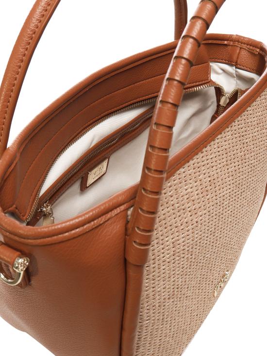 25SS 브이73 토트백 73BS90002 FLAMINIANATURALE CUOIO CHESTNUT - V73