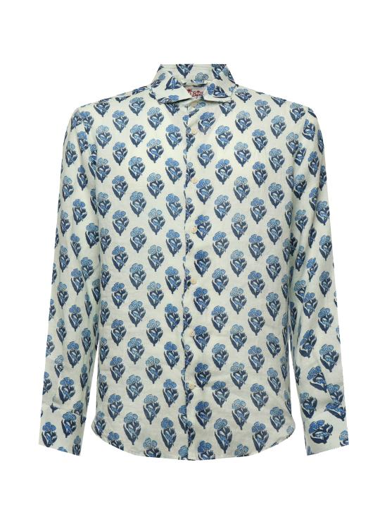 25FW 세인트바쓰 긴팔 셔츠 PAMP001 01911H WHITE blue