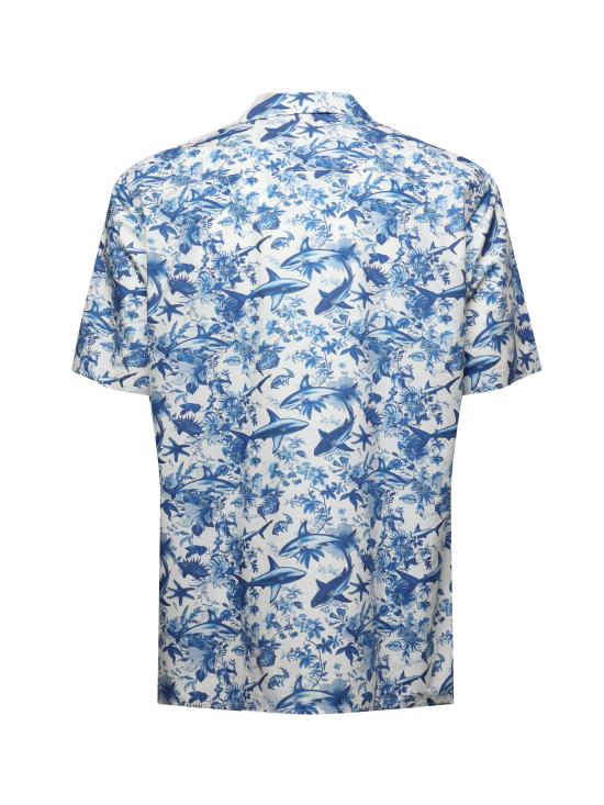 25FW 세인트바쓰 반팔 셔츠 KALE001 01127H - MC2 SAINT BARTH