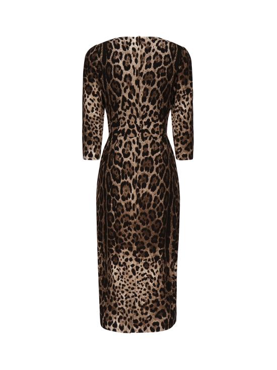 25SS 돌체앤가바나 미디 원피스 F6C1ET FSRKIHY13M Leo new - DOLCE & GABBANA