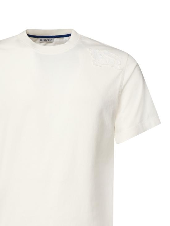 25SS 버버리 반팔 티셔츠 8107460 B7347 White - BURBERRY