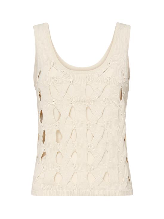 25SS 핑코 민소매 티셔츠 105192 A2LWC00 White