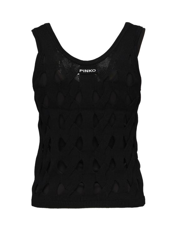 25SS 핑코 민소매 티셔츠 105192 A2LWZ99 Black - PINKO