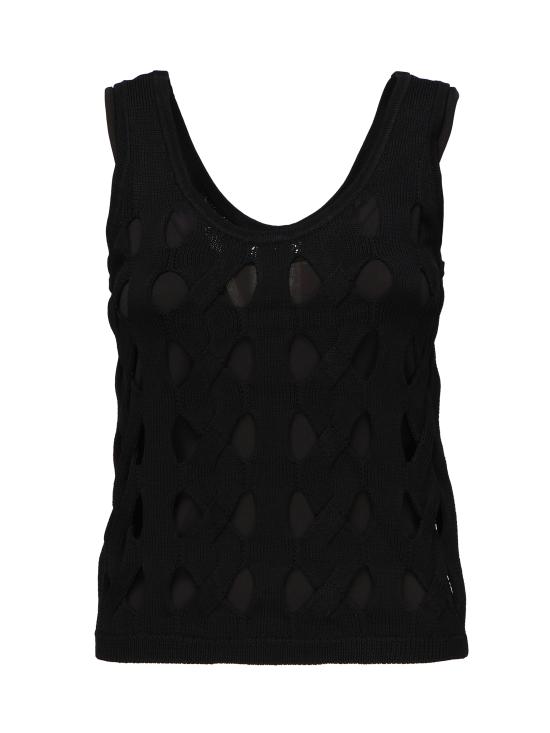 25SS 핑코 민소매 티셔츠 105192 A2LWZ99 Black