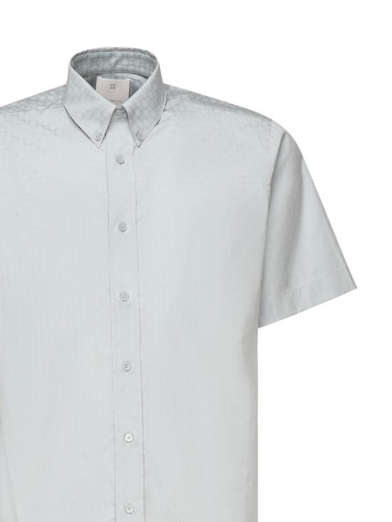 25SS 지방시 반팔 셔츠 BM611C15U5 178 White - GIVENCHY