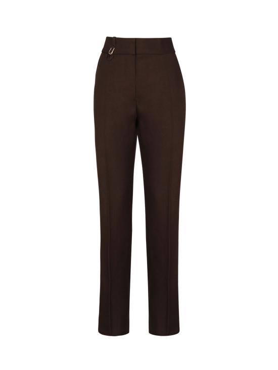 25SS 자크뮈스 스트레이트 팬츠 243PA038 1562880 DARK BROWN