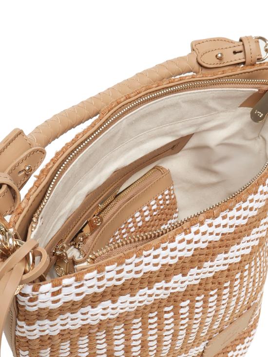 25SS 브이73 토트백 73BS8ZL03 STEFANIECUOIO BIANCO Beige - V73
