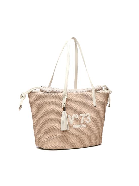 25SS 브이73 숄더백 73BS8VL01 INGENAT OFFWHITE BICOLOR - V73