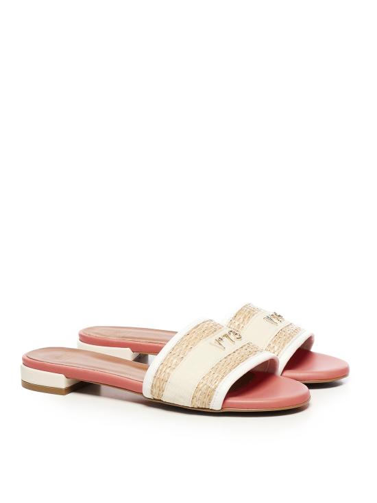 25SS 브이73 샌들 73SC8VD02PAG JANETTEOFF WHITE NATUR Beige - V73