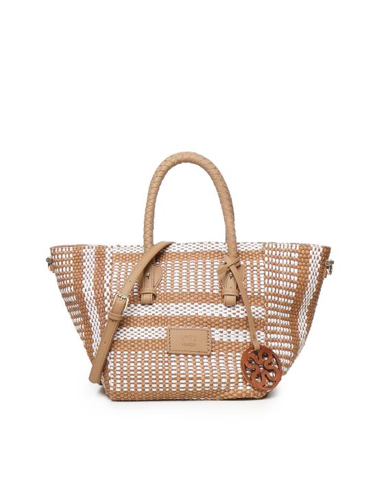 25SS 브이73 토트백 73BS8ZL02 STEFANIECUOIO BIANCO Beige