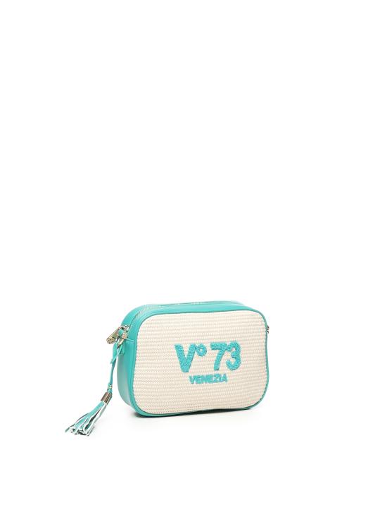 25SS 브이73 크로스백 73BS8VL02 INGEOFF WHITE SMERALDO OFF WHITE light blue - V73