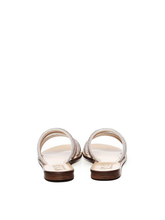 25SS 브이73 뮬/슬리퍼 73SC8V501STR FREDYARGENTO NUDO SILVER beige - V73