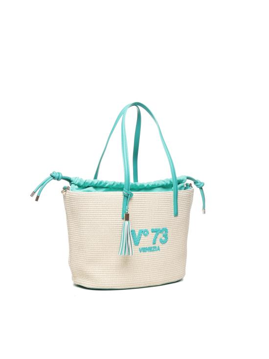 25SS 브이73 숄더백 73BS8VL01 INGEOFF WHITE SMERALDO BICOLOR - V73