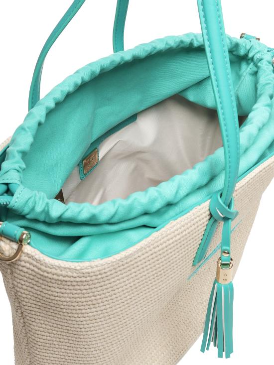 25SS 브이73 숄더백 73BS8VL01 INGEOFF WHITE SMERALDO BICOLOR - V73