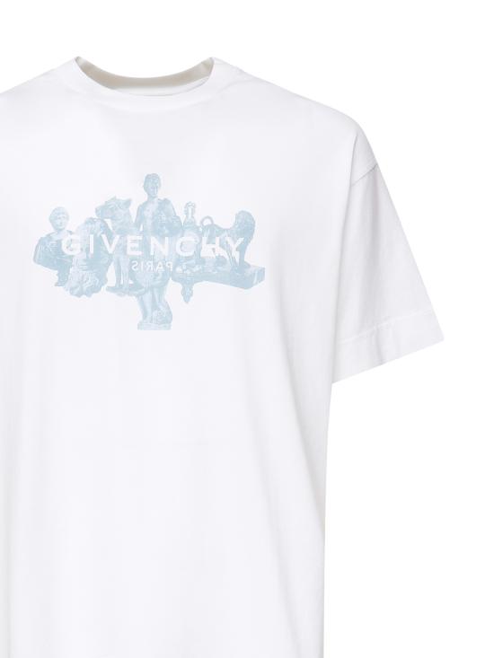 26SS 지방시 반팔 티셔츠 BM71MG3YPL 100 - GIVENCHY